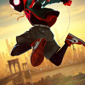 Spiderman anime poster